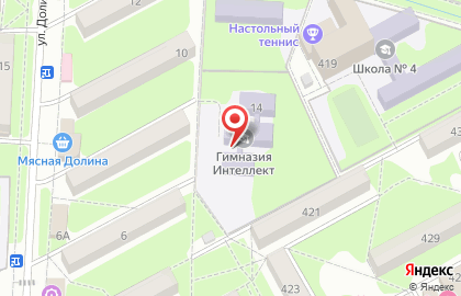 Гимназия с углубленным изучением иностранных языков Интеллект на карте