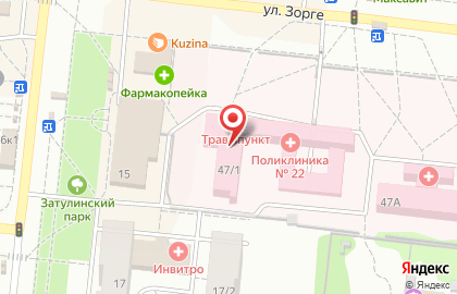 Главное бюро медико-социальной экспертизы по Новосибирской области в Новосибирске на карте