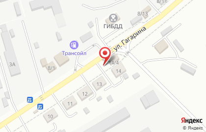 Торгово-сервисный центр ШинниК на улице Гагарина на карте