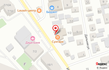 Ресторан китайской кухни Сунгари на Песчаной улице на карте