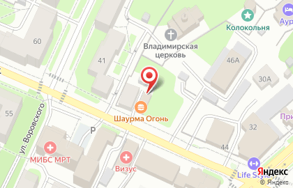 Магазин Продуты на Октябрьской улице на карте