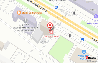 Термекс в Москве на карте