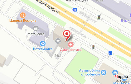 Термекс в Москве на карте