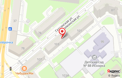 Транспортная компания ЛогистикГрупп в Вологде на карте