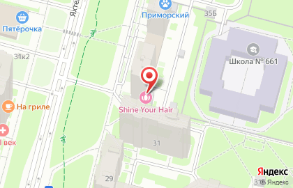 Диагностический центр Ситилаб на Яхтенной улице на карте