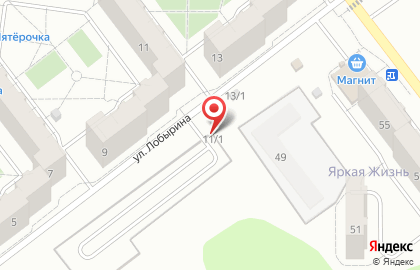 Автостоянка в Челябинске на карте