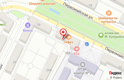 Ювелирный салон Ювелирцентр в Орджоникидзевском районе на карте