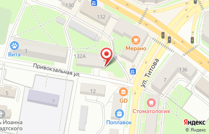 Магазин кондитерских изделий Сладкий орешек на карте