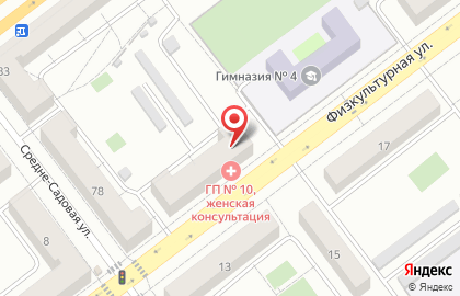 Центр гинекологии на карте