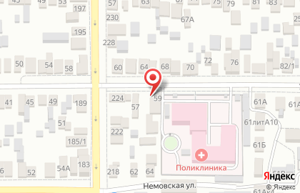 Продуктовый магазин в Оренбурге на карте