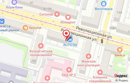 Магазин нижнего белья MilaVitsa на Революционной улице на карте