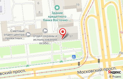 Стоматологическая клиника Московский 97 на карте
