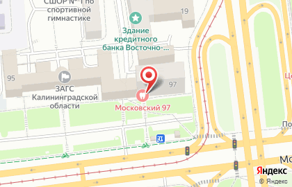 Федеральная служба государственной статистики по Калининградской области на Московском проспекте на карте