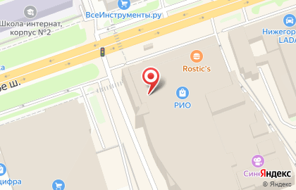 Торговый дом Парикмахер на Московском шоссе на карте