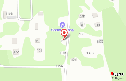 Санаторий Сосновый бор в Улан-Удэ на карте