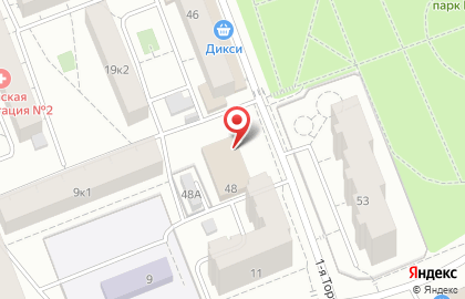 Телекоммуникационная компания АТЭЛ Ярославль на 1-й Тормозной улице на карте
