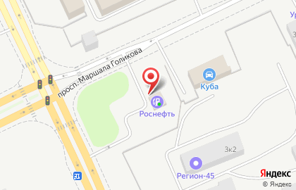Роснефть-Курганнефтепродукт на улице Бурова-Петрова на карте