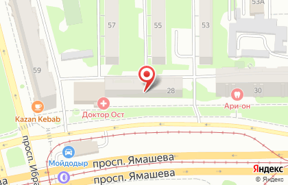 Сюрприз на Кремлёвской на карте