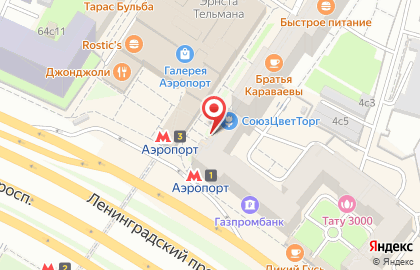 Сервисный центр Pedant.ru на Ленинградском проспекте в районе Аэропорт на карте