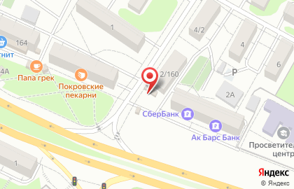 Магазин по продаже фруктов и овощей на Краснококшайской улице на карте