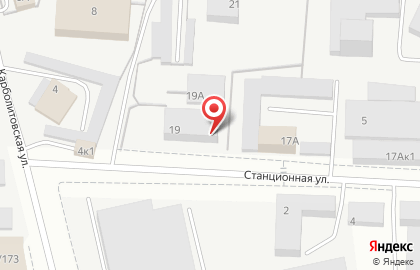 Многопрофильная компания Рост на Станционной улице на карте