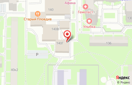 Секонд-хенд на проспекте Ветеранов, 140 на карте