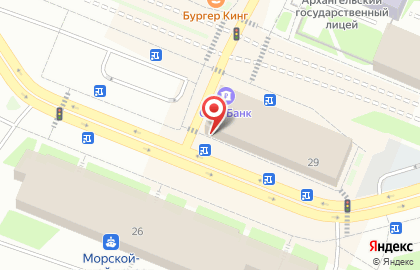 Салон связи Система на набережной Северной Двины на карте