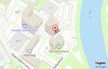 Негосударственная экспертиза проектной документации и инженерных изысканий в строительстве в Омске на карте