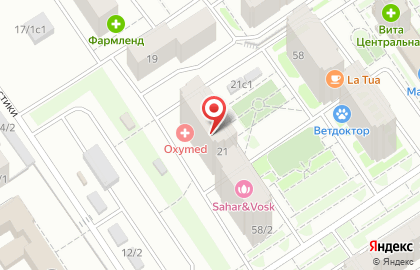 Суши-бар Тунец в Ленинском районе на карте