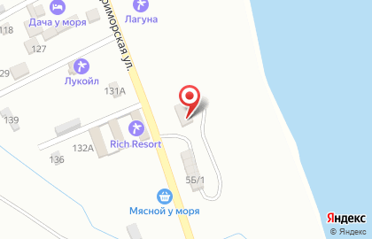 База отдыха Берег в Избербаше на карте