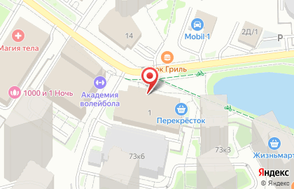 Фитнес-клуб Драйв Фитнес в Железнодорожном районе на карте