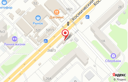 Лакшми ломбард на Космическом проспекте на карте