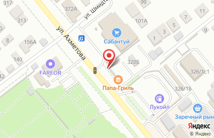 Магазин спецодежды Митра в Ленинском районе на карте