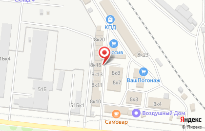 Многопрофильная фирма Марекс в Северном проезде на карте