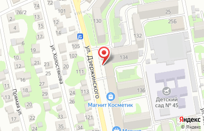 Магазин Красный Бант на проспекте Дзержинского на карте
