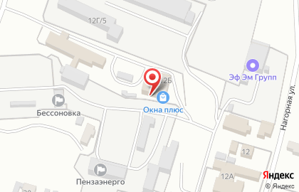 СТО в Пензе на карте