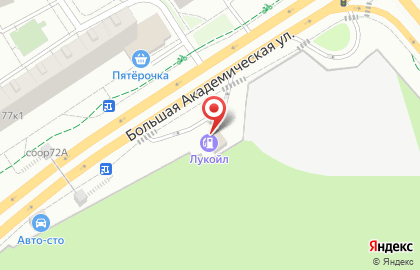 АЗС ЛУКОЙЛ на Петровско-Разумовской на карте