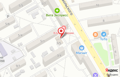 Магазин овощей и фруктов в Ростове-на-Дону на карте