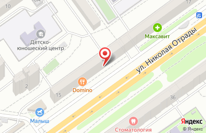 Магазин автозапчастей Планета Авто в Тракторозаводском районе на карте