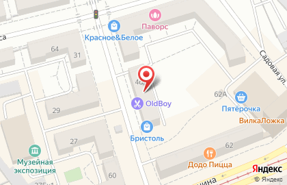 Дива на улице Октябрьской Революции на карте