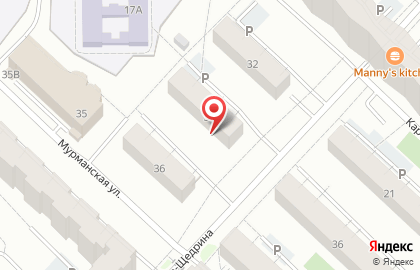 Центр туристических услуг и страхования Компас-Тур на улице Салтыкова-Щедрина на карте