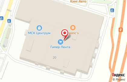 Ресторан быстрого питания Крошка Картошка в Видном на карте