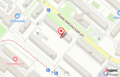 Мастерская на Комсомольской на карте