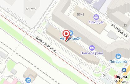Студия декорирования Совершенство на Зыряновской улице на карте