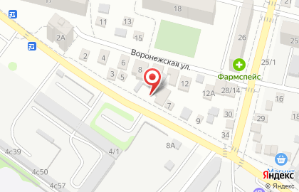 Реабилитационный центр лечения наркомании "Сфера" на Курской улице на карте