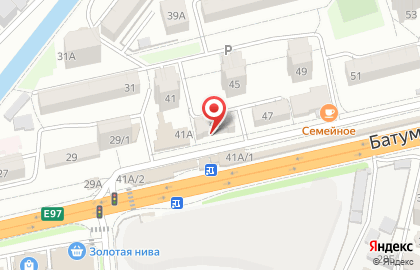 Кофейня Bonjour в Лазаревском районе на карте