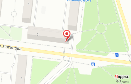 Продуктовый магазин Гарант в Северодвинске на карте