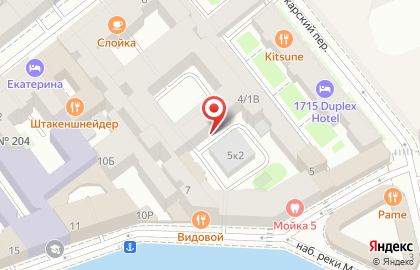 Промсвязьбанк, Vip-офис Дворцовый на карте