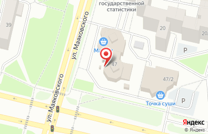 Терминал ДПД в Ханты-Мансийске на карте