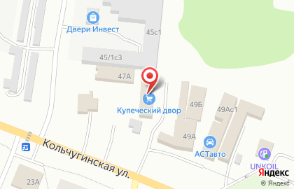 Купеческий в Александрове на карте